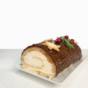 Tronco Navidad Crema